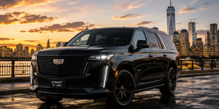 Luxury SUV hourly chauffeur service NJ